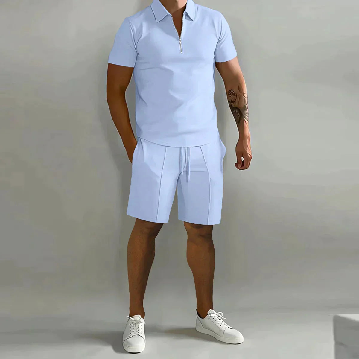 Thomas™️ - Polo med shorts Set [1+1 GRATIS]